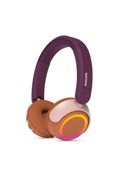 Philips Kablosuz Kulak Üstü Çocuk Kulaklığı - Macenta M ürün görseli 1