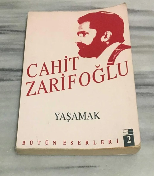 YAŞAMAK - Cahit Zarifoğlu ( 1990 BASKI )(Sahafiye Kitap) ürün görseli 1
