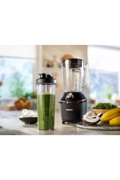 Philips 3000 Series Blender ProBlend Crush Teknolojisi 600 W 2 l Paslanmaz Çelik ürün görseli 1