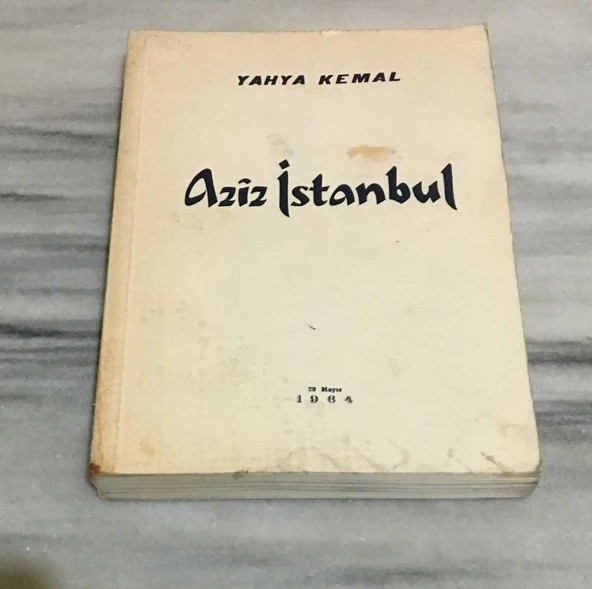 AZİZ İSTANBUL 1964 BASKI(Sahafiye Kitap) ürün görseli 1