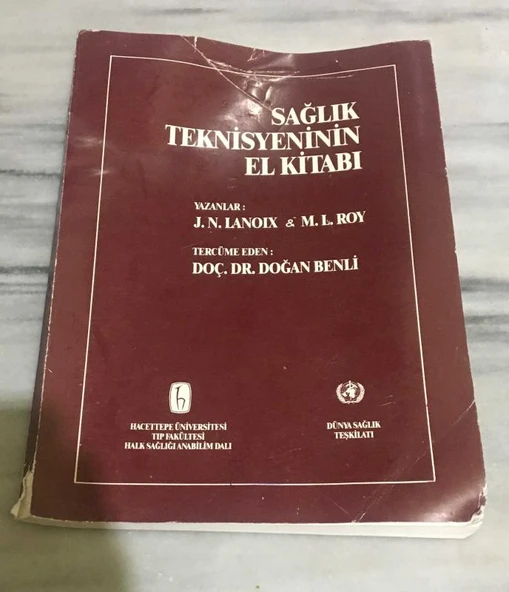 SAĞLIK TEKNİSYENİN EL KİTABI(Sahafiye Kitap) ürün görseli 1