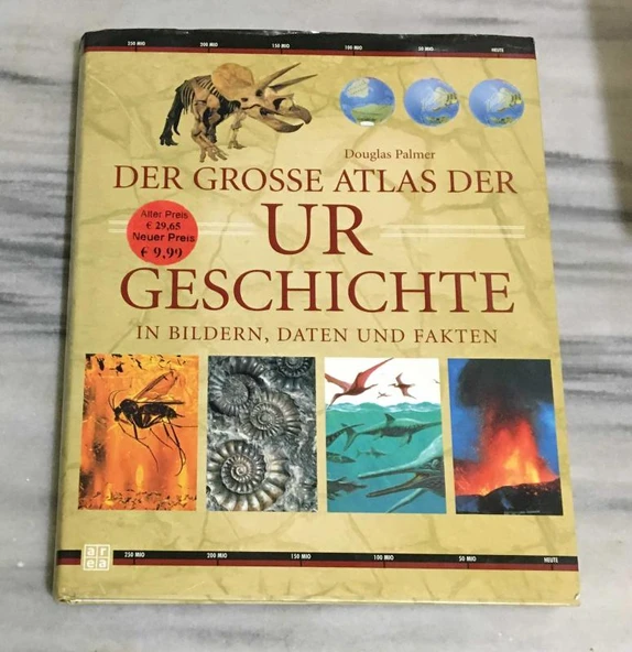 DER GROSSE ATLAS DER UR GESCHICHTE IN BILDERN, DATEN UND FAKTEN(Sahafiye Kitap) ürün görseli 1