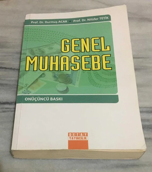 GENEL MUHASEBE 13.BASKI - 2015(Sahafiye Kitap) ürün görseli 1
