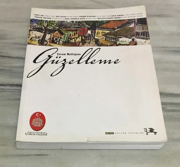 ÇORUM MUTFAĞINA GÜZELLEME ( İMZALI )(Sahafiye Kitap) ürün görseli 1