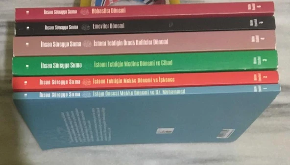 İHSAN SÜREYYA SIRMA Bütün Eserleri 1.2.3.4.5.6 ( tam takım ) ( bkz. Açıklama )(Sahafiye Kitap) ürün görseli 1