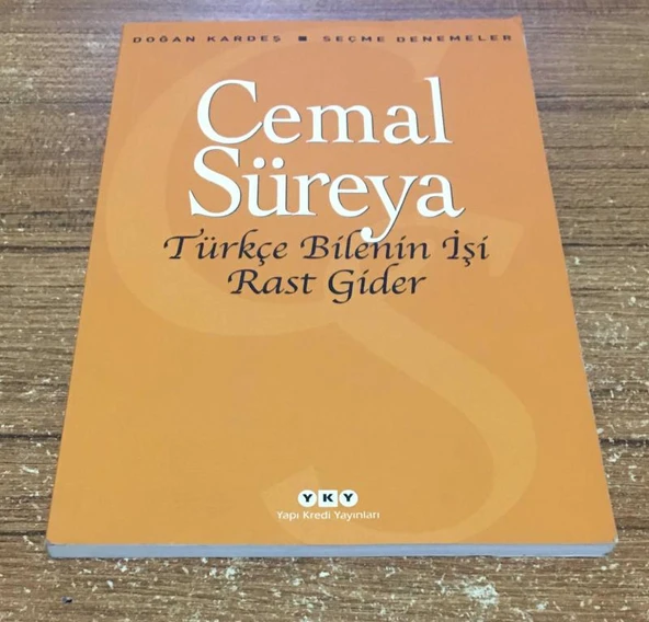 TÜRKÇE BİLENİN İŞİ RAST GİDER 1.BASKI(Sahafiye Kitap) ürün görseli 1