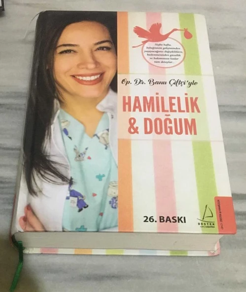 Op. Dr. Banu Çiftçi'yle HAMİLELİK & DOĞUM ( 26.BASIM - 2022 )(Sahafiye Kitap) ürün görseli 1