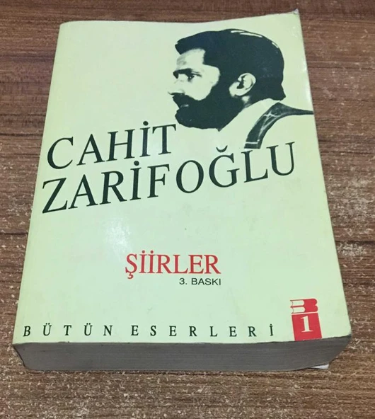 CAHİT ZARİFOĞLU - ŞİİRLER 1.BASKI(Sahafiye Kitap) ürün görseli 1