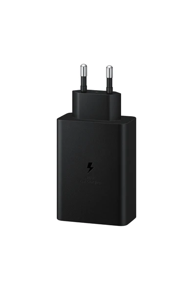 Samsung TYPE-A & TYPE-C 65W ADAPTÖR - SİYAH M - Resim 2