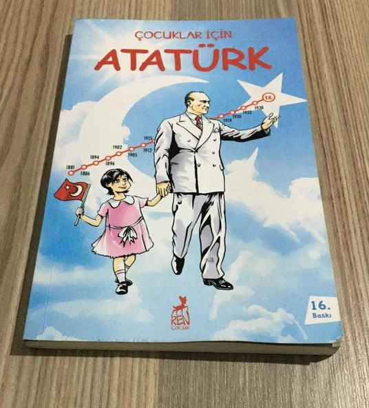 ÇOCUKLAR İÇİN ATATÜRK(Sahafiye Kitap) ürün görseli 1