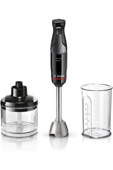 Bosch Serie 4, El Blenderı, Ergomaster, 1000 W, Siyah, Antrasit MSM4B620 ürün görseli 1