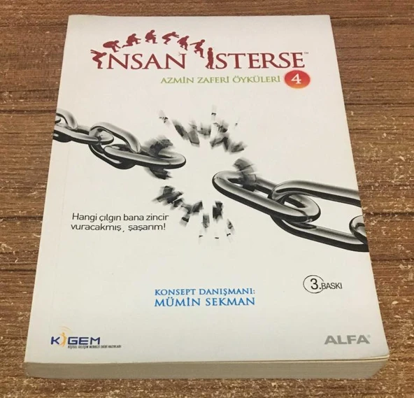İNSAN İSTERSE Azmin Zaferi Öyküleri 4(Sahafiye Kitap) ürün görseli 1