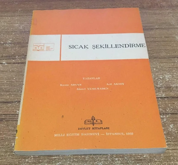 SICAK ŞEKİLLENDİRME(Sahafiye Kitap) ürün görseli 1