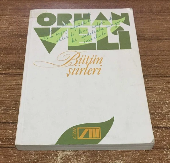 ORHAN VELİ BÜTÜN ŞİİRLERİ 42.BASKI(Sahafiye Kitap) ürün görseli 1