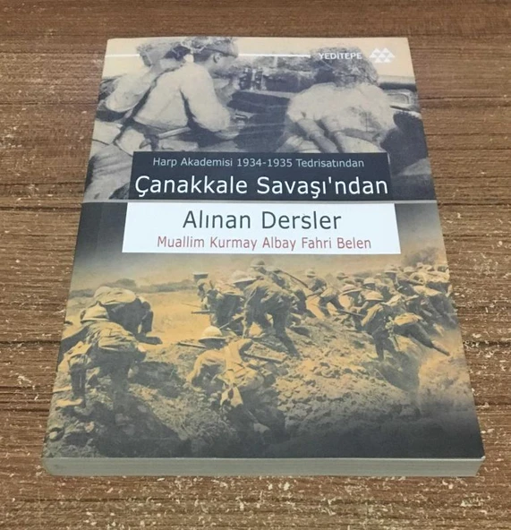 Harp Akademisi 1934 - 1935 Tedrisatından ÇANAKKALE SAVAŞI'NDAN ALINAN DERSLER(Sahafiye Kitap) ürün görseli 1