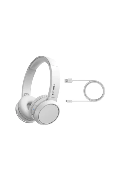 Philips Kulak Üstü Bluetooth Kulaklık Beyaz - Resim 3