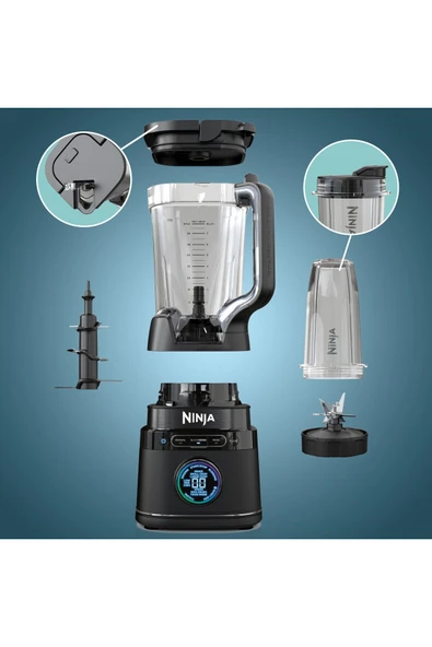 NINJA Detect Duo BlendSense Blender+Smoothie Maker - Resim 7