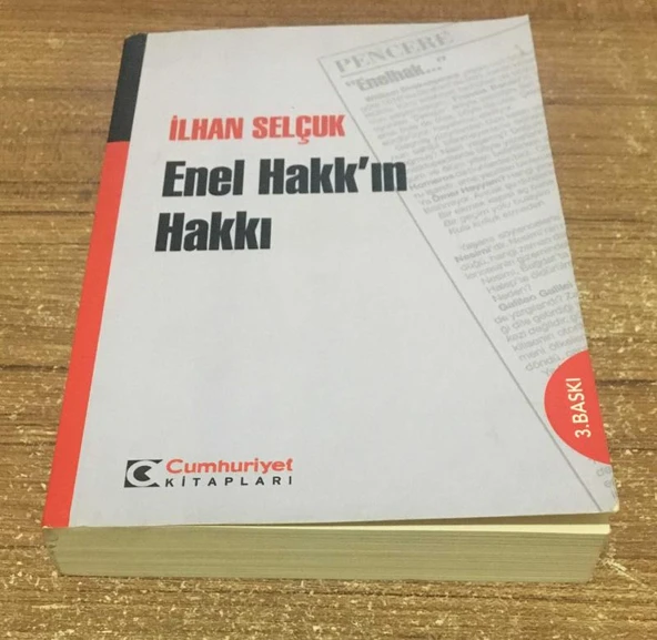 ENEL HAKK'IN HAKKI(Sahafiye Kitap) ürün görseli 1
