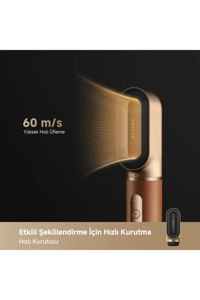 Dreame Airstyle Pro Saç Şekillendirme Seti - Resim 6
