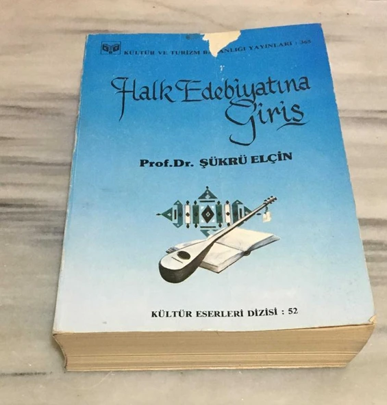 HALK EDEBİYATINA GİRİŞ Gözden Geçirilmiş İlaveli Yeni Baskı(Sahafiye Kitap) ürün görseli 1