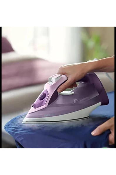 Philips Güçlü 2400W Buharlı Ütü Mor ürün görseli 1