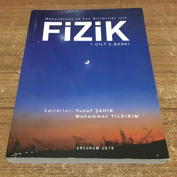 Mühendisler ve Fen Bilimciler için FİZİK 1.CİLT ( İkinci Baskı )(Sahafiye Kitap) ürün görseli 1