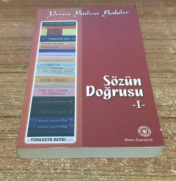 SÖZÜN DOĞRUSU 1(Sahafiye Kitap) ürün görseli 1