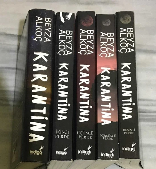 KARANTİNA 5 CİLT ( TAM TAKIM )(Sahafiye Kitap) ürün görseli 1