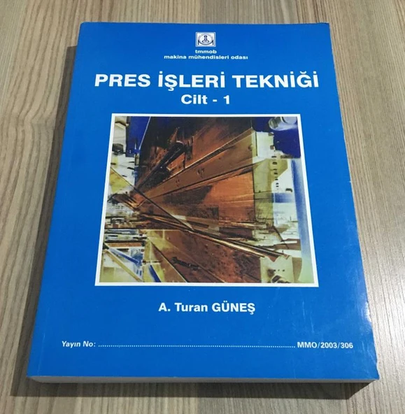 PRES İŞLERİ TEKNİĞİ 1.CİLT(Sahafiye Kitap) ürün görseli 1