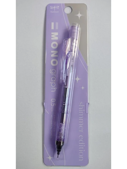 Tombow Mono Graph Shimmer Edition 0.5mm Mekanik Kurşun Kalem Mor / DPB-142E ürün görseli 1