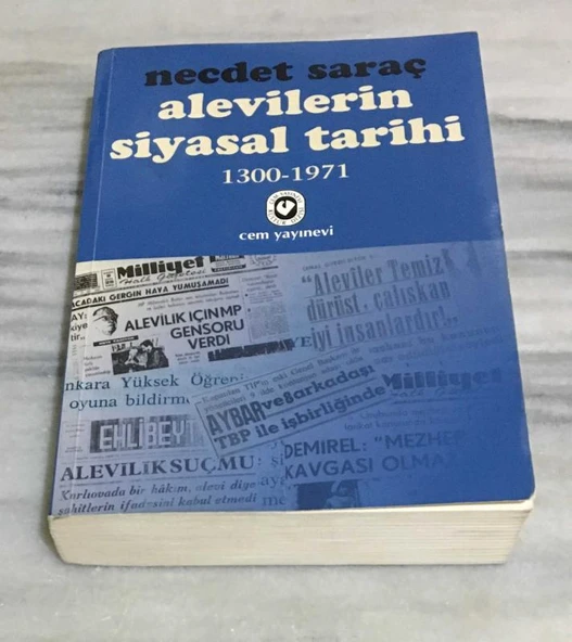 ALEVİLERİN SİYASAL TARİHİ 1300 - 1971(Sahafiye Kitap) ürün görseli 1