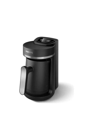 Philips Türk Kahve Makinesi 4 Fincan Kapasitesi Siyah/Gri ürün görseli 1