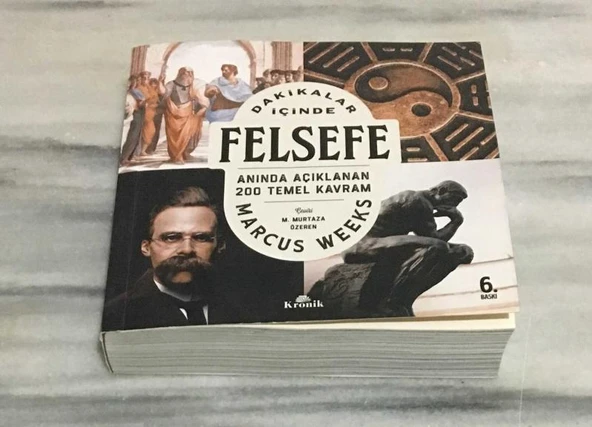 DAKİKALAR İÇİNDE FELSEFE 6.BASKI(Sahafiye Kitap) ürün görseli 1