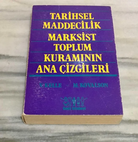 TARİHSEL MADDECİLİK MARKSİST TOPLUM KURAMININ ANA ÇİZGİLERİ(Sahafiye Kitap) ürün görseli 1