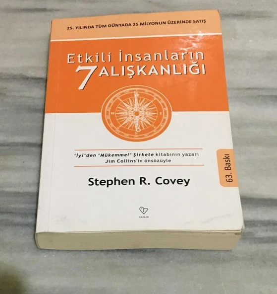ETKİLİ İNSANLARIN 7 ALIŞKANLIĞI 63.BASKI - 2019(Sahafiye Kitap) ürün görseli 1