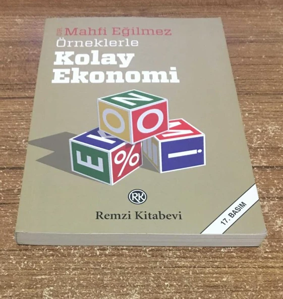 ÖRNEKLERLE KOLAY EKONOMİ 17.BASIM(Sahafiye Kitap) ürün görseli 1