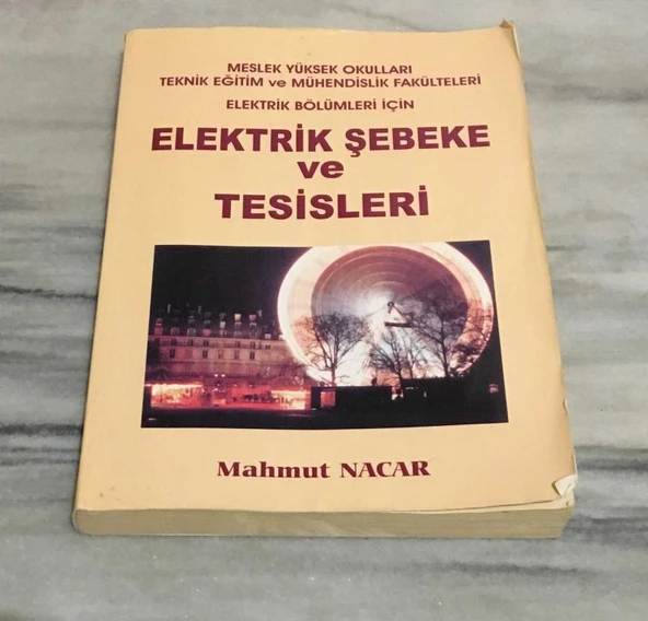 ELEKTRİK ŞEBEKE VE TESİSLERİ(Sahafiye Kitap) ürün görseli 1