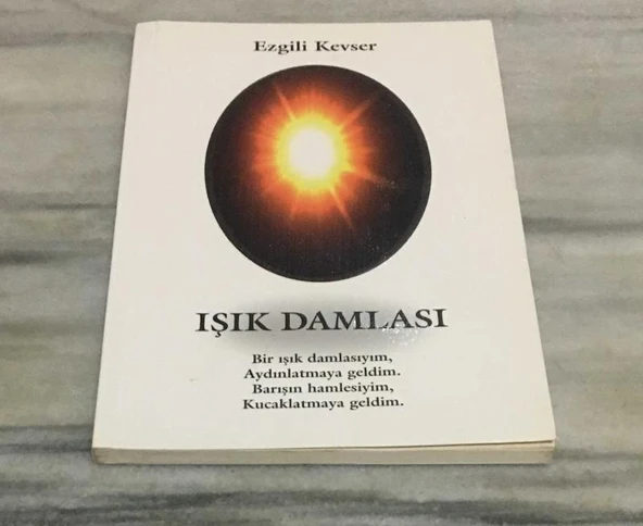 IŞIK DAMLASI  - İMZALI -(Sahafiye Kitap) ürün görseli 1