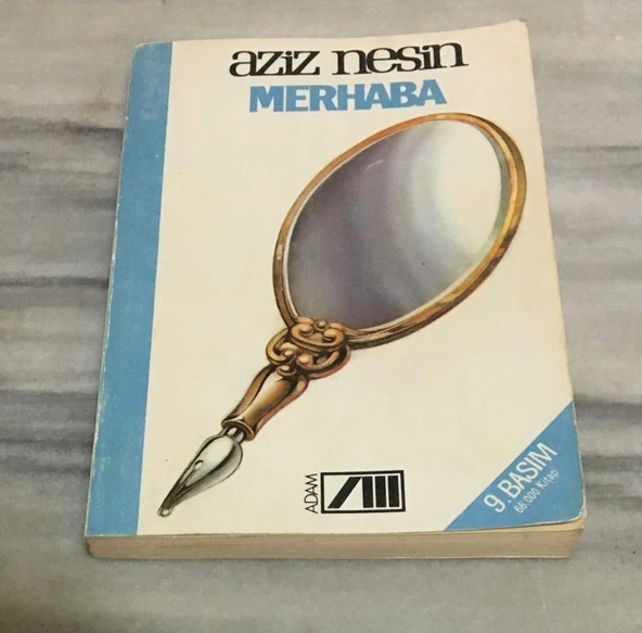 MERHABA - Aziz Nesin - ( İMZALI )(Sahafiye Kitap) ürün görseli 1