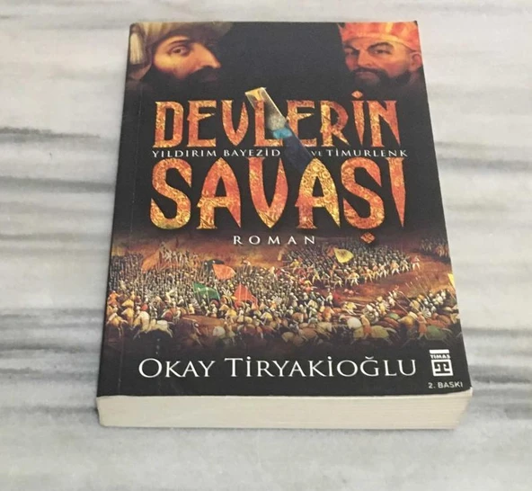 DEVLERİN SAVAŞI Yıldırım Bayezid ve Timurlenk(Sahafiye Kitap) ürün görseli 1