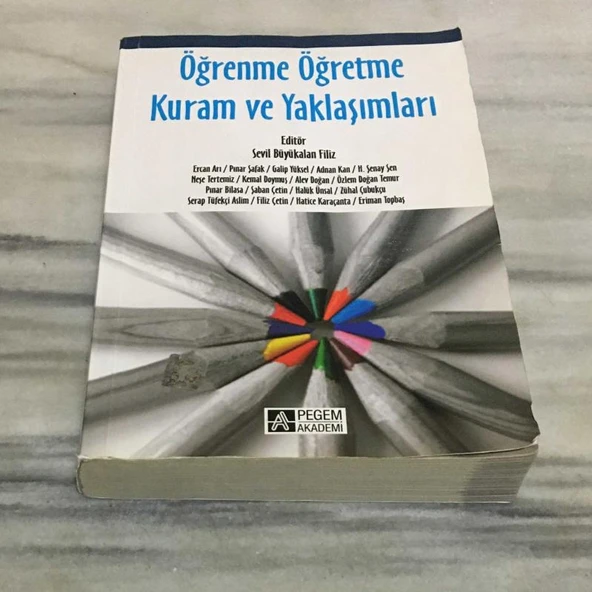 ÖĞRENME ÖĞRETME KURAM VE YAKLAŞIMLARI(Sahafiye Kitap) ürün görseli 1