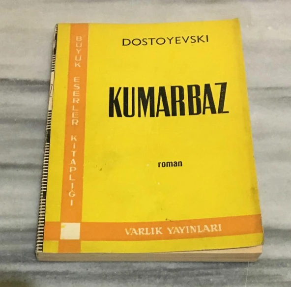 KUMARBAZ 1961 BASKI(Sahafiye Kitap) ürün görseli 1