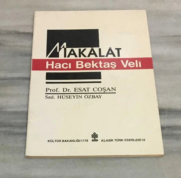 MAKALAT Hacı Bektaş Veli(Sahafiye Kitap) ürün görseli 1