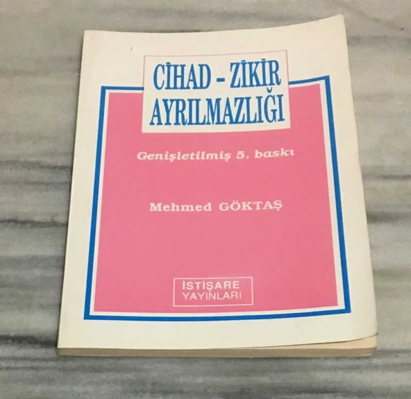 CİHAD - ZİKİR AYRILMAZLIĞI Genişletilmiş 5.BASKI(Sahafiye Kitap) ürün görseli 1