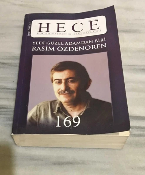 HECE Ocak 2011 Sayı 169 ÖZEL SAYI 21 YEDİ GÜZEL ADAMDAN BİRİ RASİM ÖZDENÖREN(Sahafiye Kitap) ürün görseli 1