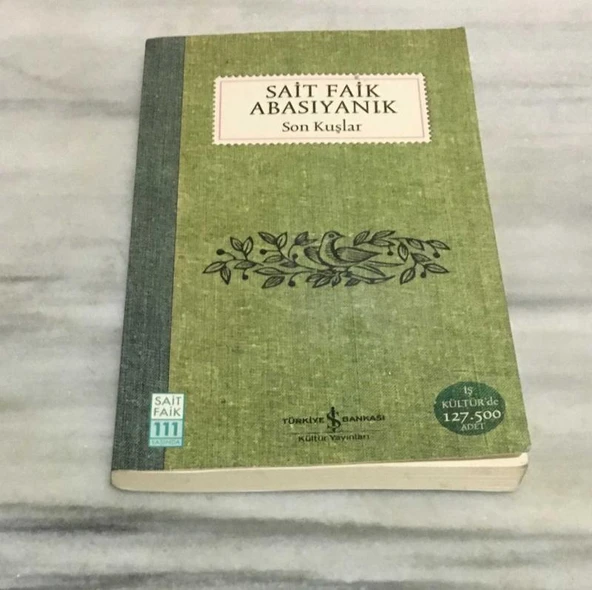 SON KUŞLAR(Sahafiye Kitap) ürün görseli 1