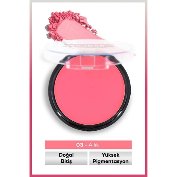 3'lü Matte Powder Allık Seti - Resim 3