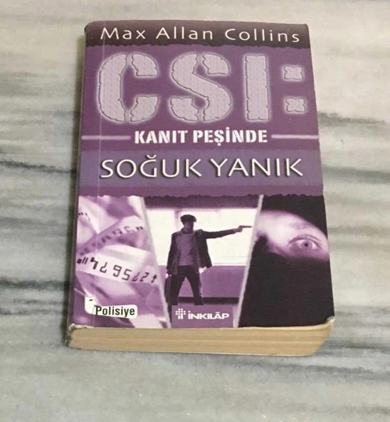 CSI: Soğuk Yanık ( KANIT PEŞİNDE )(Sahafiye Kitap) ürün görseli 1
