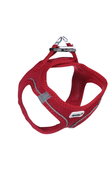 EWOX Air Mesh Kırmızı Göğüs Tasması XL Kırmızı ürün görseli 1
