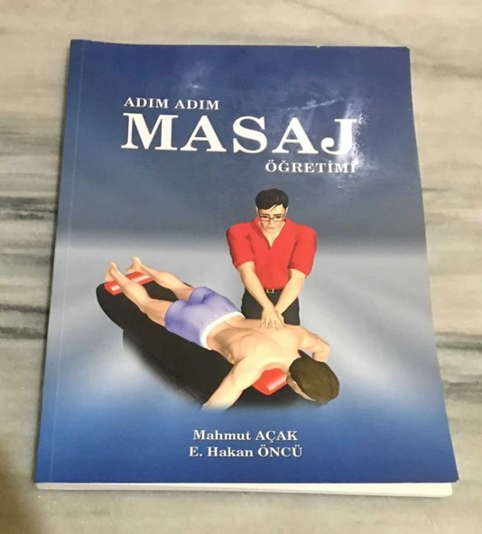ADIM ADIM MASAJ ÖĞRETİMİ ( İMZALI )(Sahafiye Kitap) ürün görseli 1
